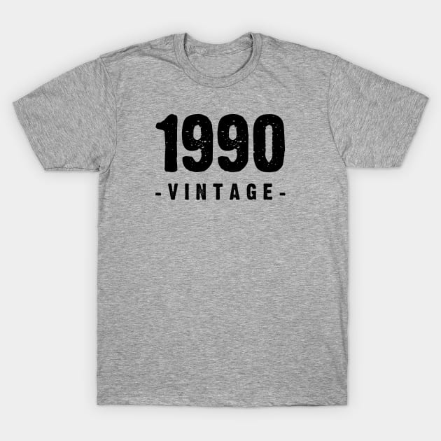 1990 Vintage Minimalist T-Shirt by gabrielakaren